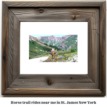 horse trail rides near me in St. James, New York